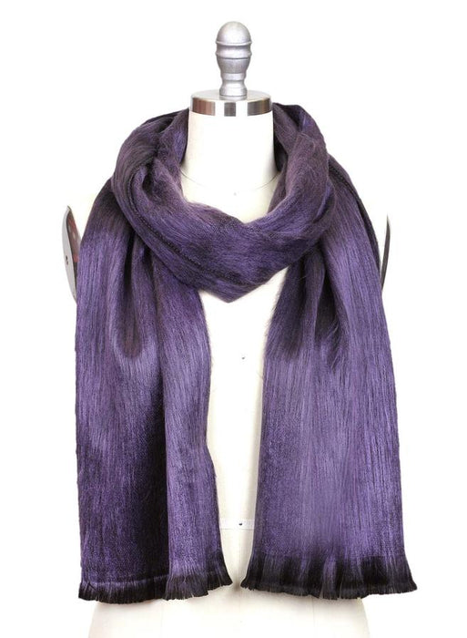 Alpaca Scarf - Decadent Plum