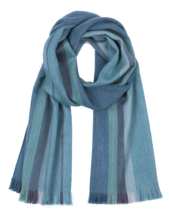 Alpaca Scarf - Blue Agave