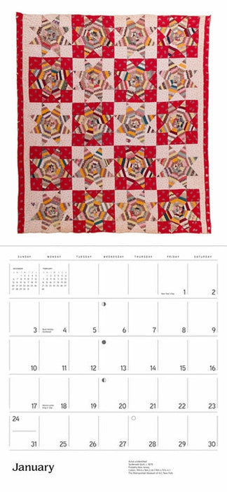 Antique Quilts 2021 Wall Calendar