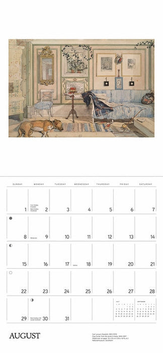 Carl Larsson 2021 Wall Calendar