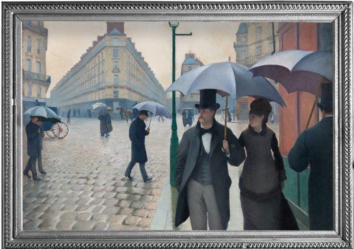 RAINCAPER CAILLEBOTTE PARIS STREET REVERSE UMBRELLA