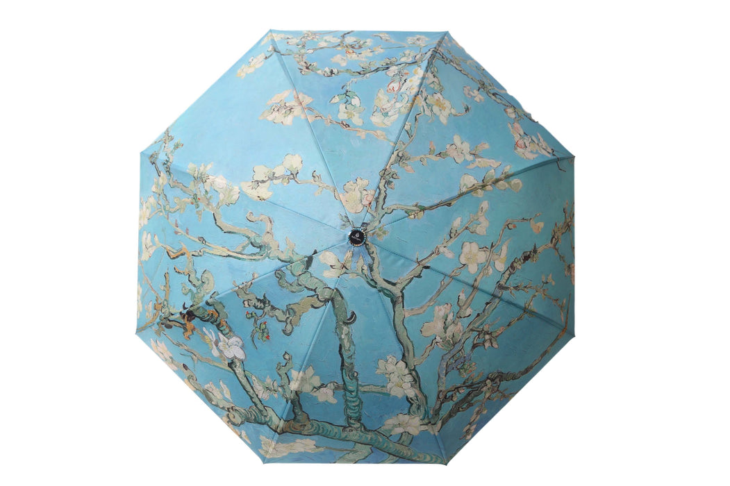 RAINCAPER VAN GOGH ALMOND BLOSSOM REVERSE UMBRELLA