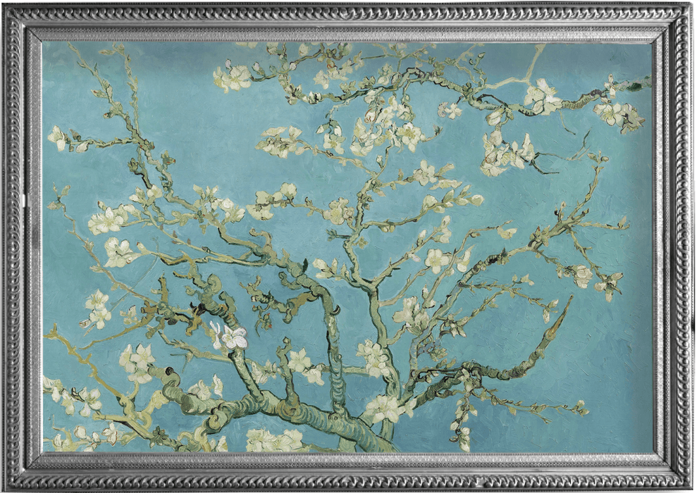 RAINCAPER VAN GOGH ALMOND BLOSSOM REVERSE UMBRELLA