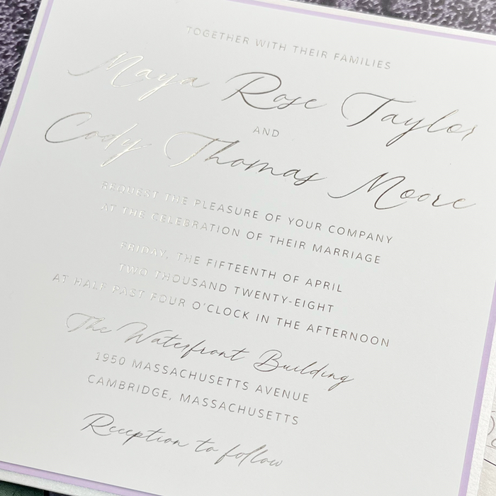 Undertone Wedding Invitation Suite