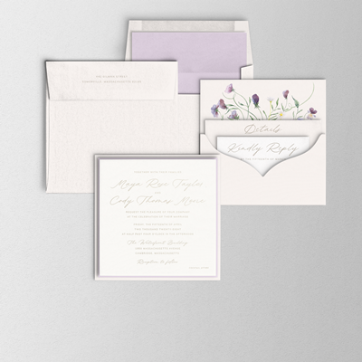 Undertone Wedding Invitation Suite