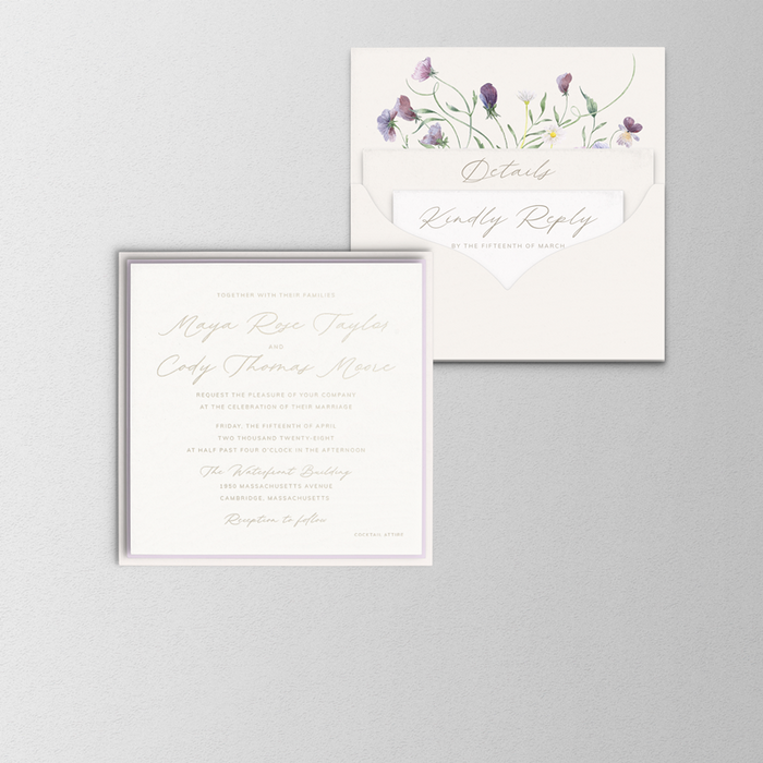 Undertone Wedding Invitation Suite