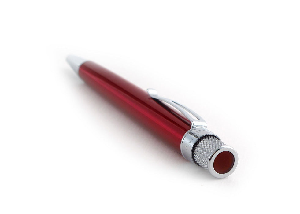 Retro 1951 Tornado Classic Red Lacquer Roller Ball Pen