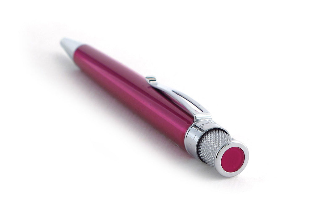 Retro 1951 Tornado Classic Pink Lacquer Roller Ball Pen