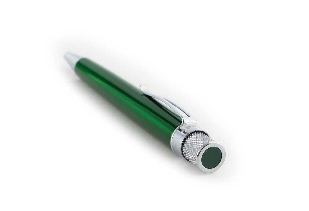 Retro 1951 Tornado Classic Green Lacquer Roller Ball Pen