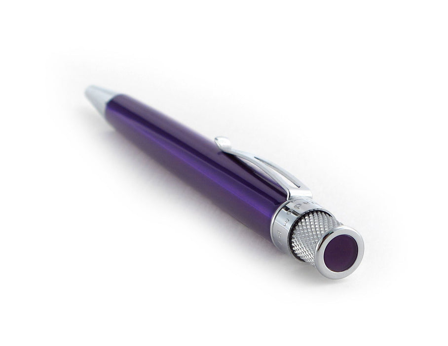 Retro 1951 Tornado Classic Purple Lacquer Roller Ball Pen