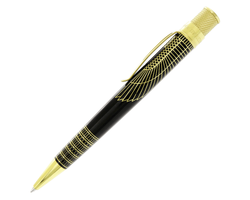 Retro 1951 Tornado Metalsmith Cleopatra Rollerball Pen