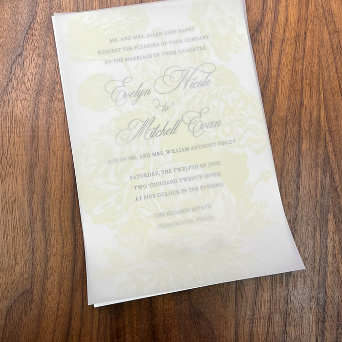 Fragrant Wedding Invitation Suite