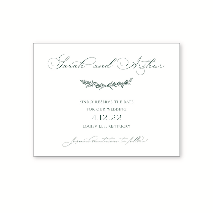 Gentility Wedding Invitation Suite