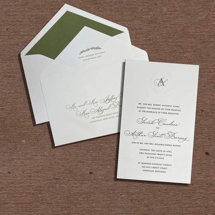 Gentility Wedding Invitation Suite