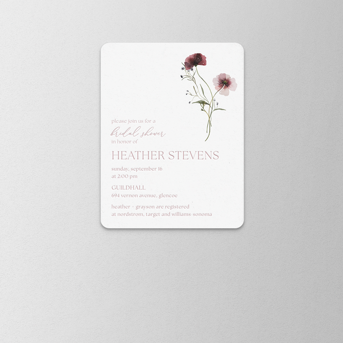 Realism Wedding Invitation Suite