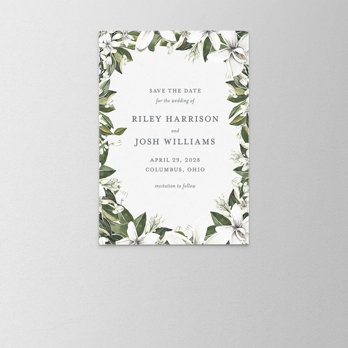 Triptych Wedding Invitation Suite