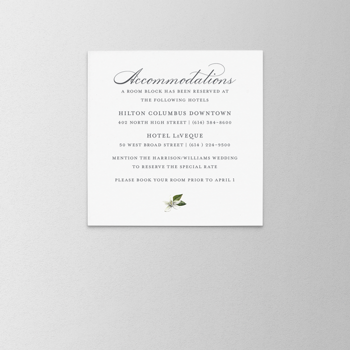 Triptych Wedding Invitation Suite