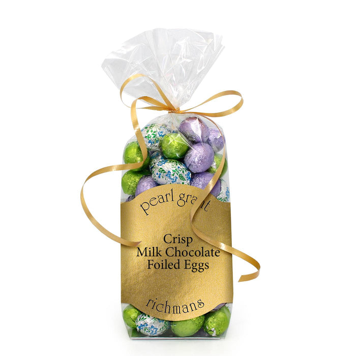 Crisp Milk Chocolate Foiled Eggs