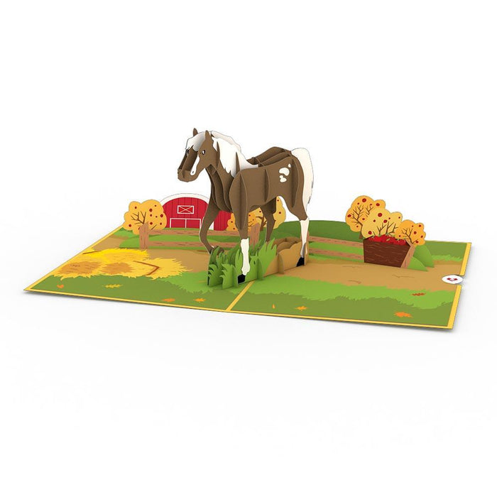 Horse 3D Pop Up card