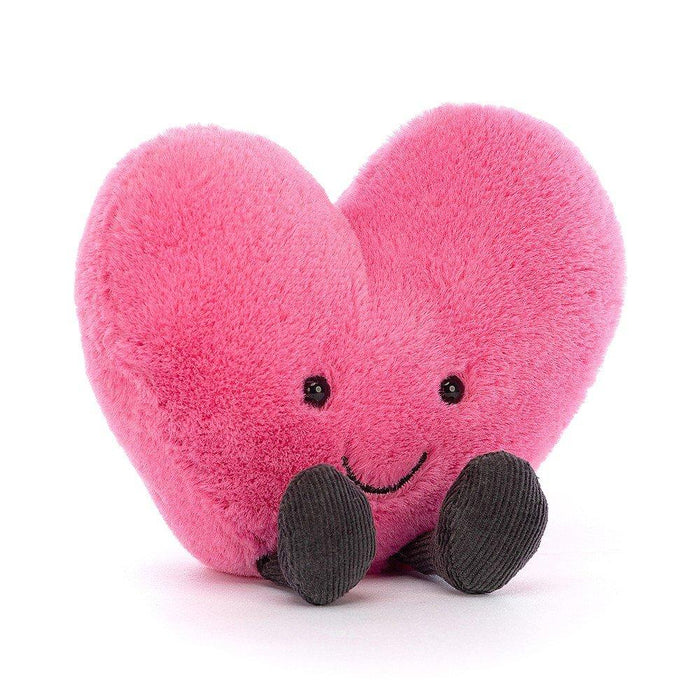 JellyCat Amuseable Hot Pink Heart Plush Toy