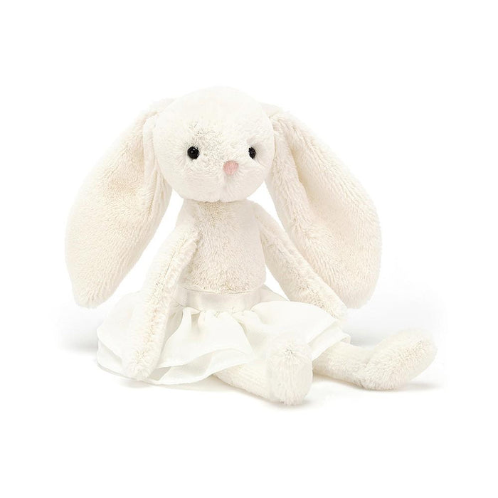 JellyCat Arabesque Bunny Cream Plush Toy