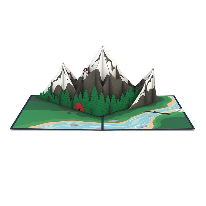 Mountains 3D Pop Up card