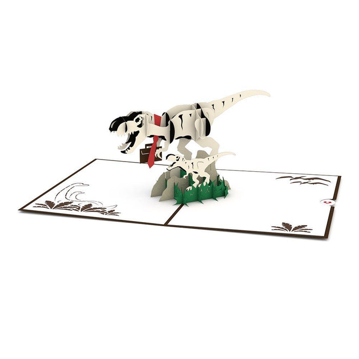 T-Rex Dad 3D Pop Up card